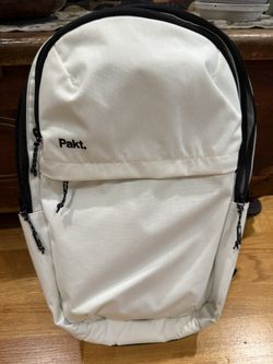 Pakt Everyday 22L White Backpack - New 