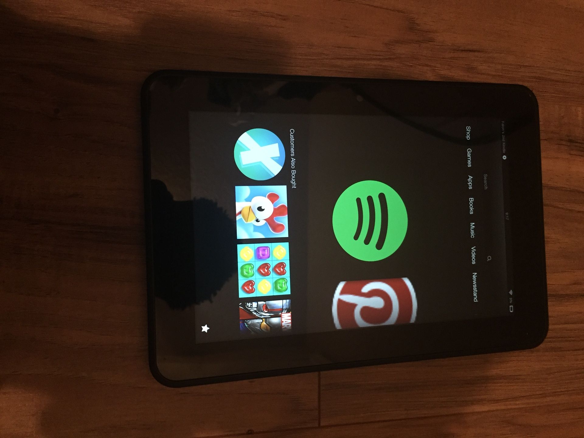 Kindle fire HD 8