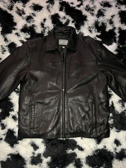 Boston Harbour Real Leather Jacket