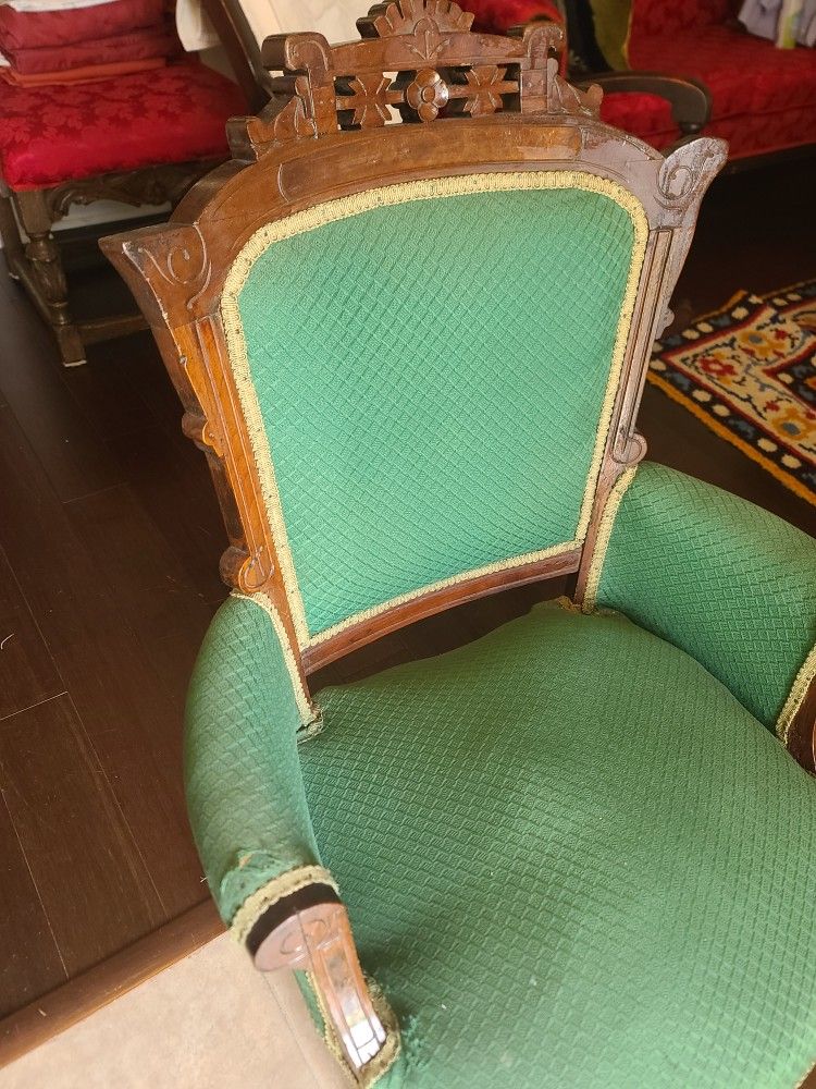 Victorian Antique Chair From Windsor Hotel