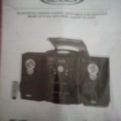 Brand New Stereo And Record Player