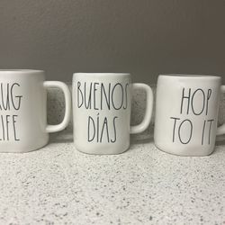 Rae Dunn Mugs ☕️ 🤍