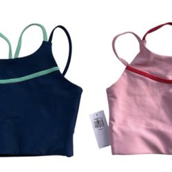 Old Navy Youth Sports Bras. Size Small (5-7)