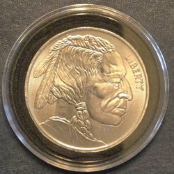 Two (2) One Ounce Buffalo Rounds