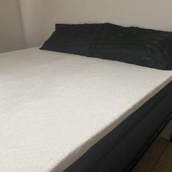 !! BRAND NEW HYBRID King Size 14” “DUCHESSZ” mattress + platform bed frame + bed topper+++!!