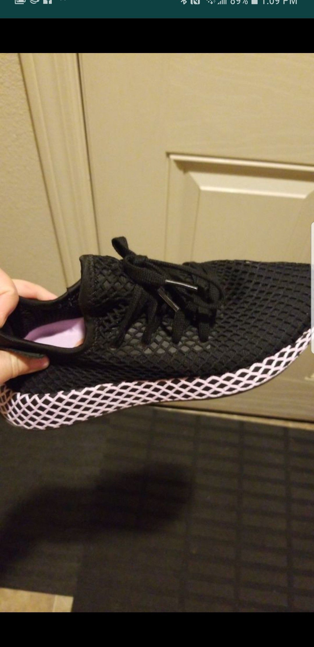 Adidas shoes women black