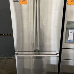 Viking Stainless Steel French Door Refrigerator 4 