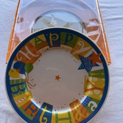 Birthday Cake Plate