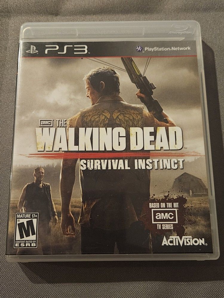 The Walking Dead : Survival Instinct Sony PlayStation 3 PS3 Video Game