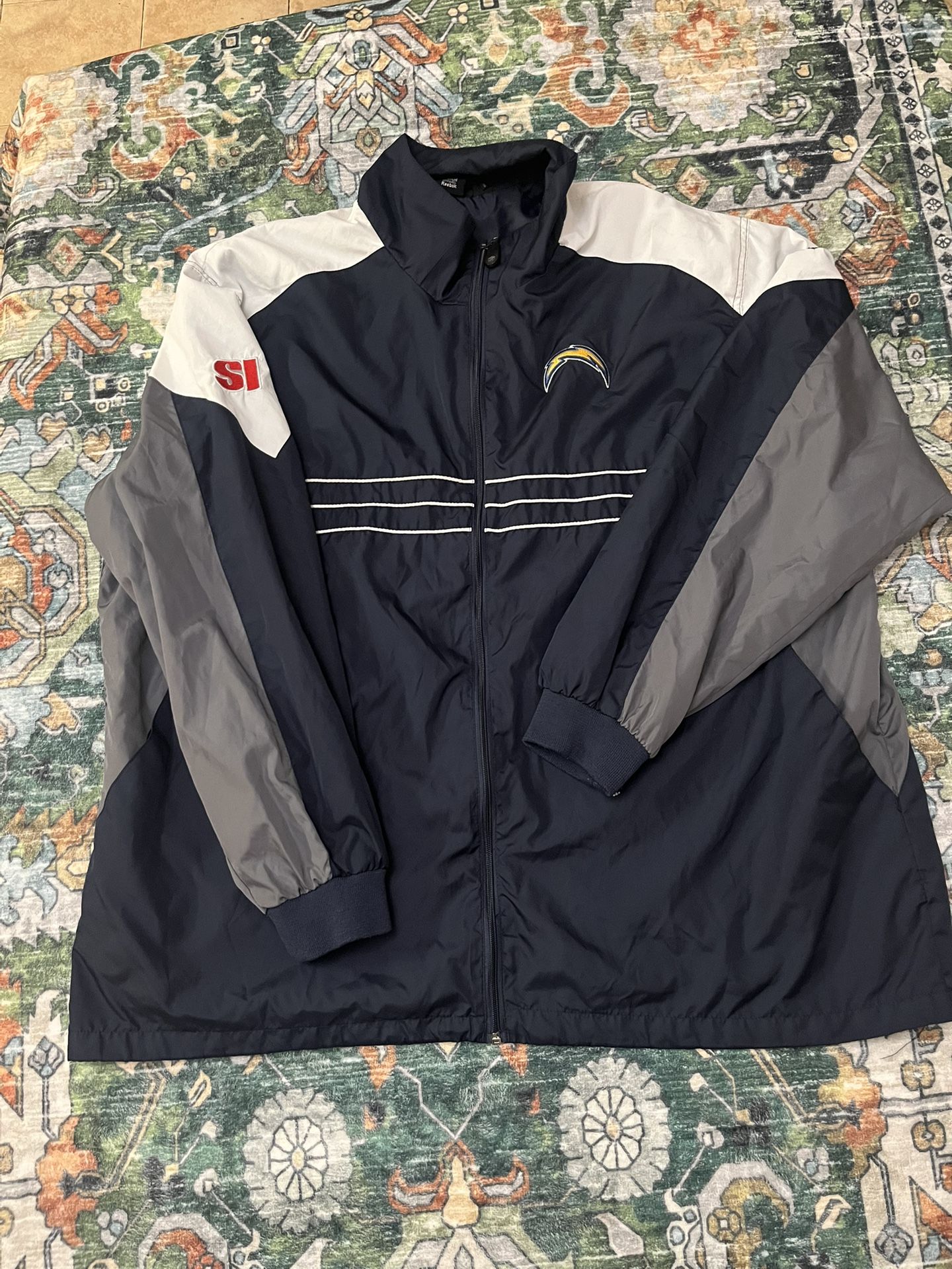 Y2K San Diego Chargers windbreaker