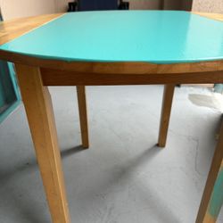 Wood Kitchen Table 