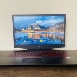 HP OMEN 17 Gaming Laptop – i7, GTX 1660 Ti, 16GB RAM (And Charger)