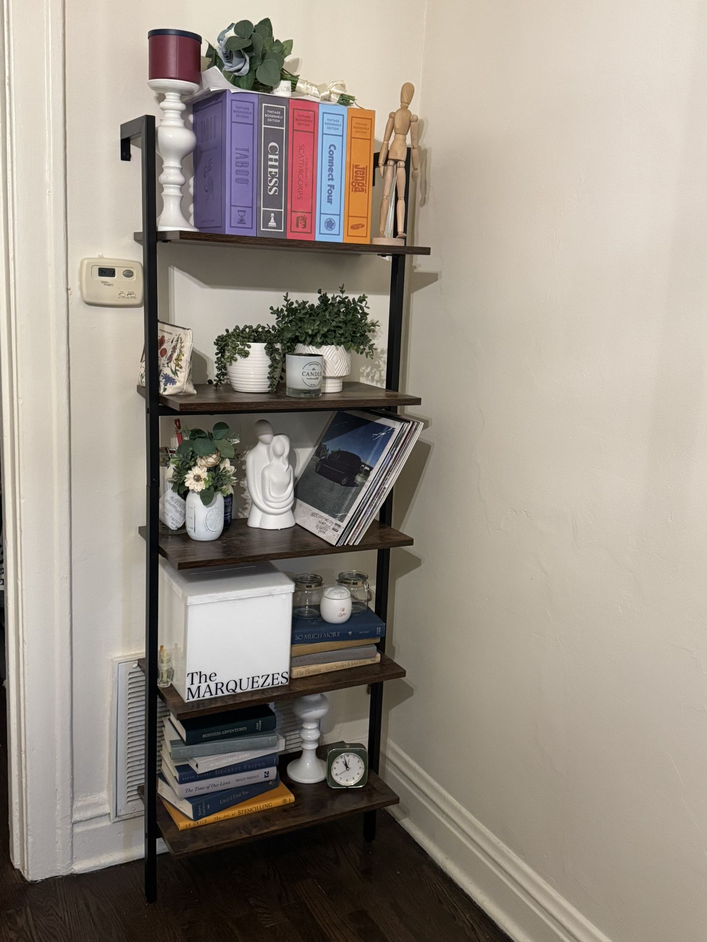 5-Shelf Ladder Bookshelf OBO