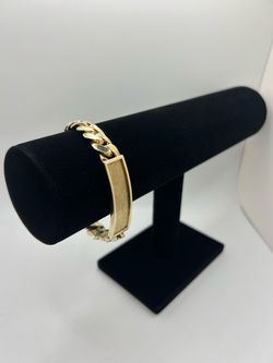 10K Solid Cuban Bracelet