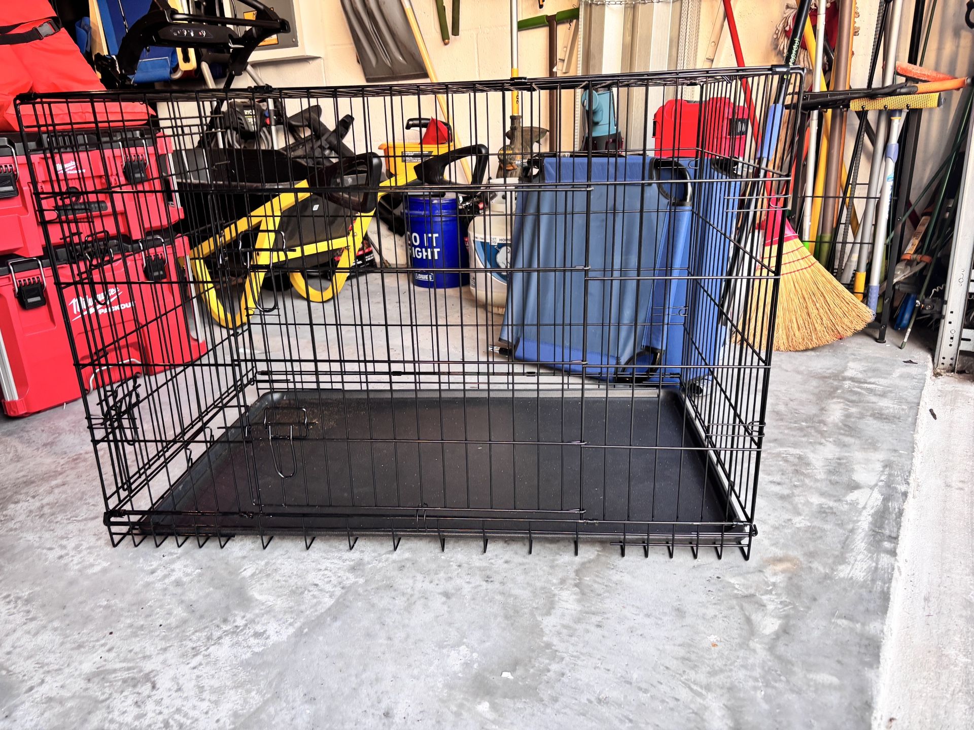 Large dog crate