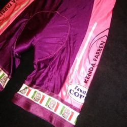 Bib shorts. Cycling Shorts. Made in ITALY. Women's Large L. VINTAGE Road Bike shorts. Fausto Coppi