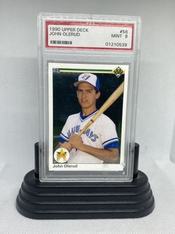 John Olerud 1990 Upper Deck “Rookie, Graded PSA 9”Rookie Card (56)