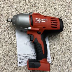 Milwaukee M18 18V Lithium-Ion Cordless 1/2 in. Impact Wrench W/ Friction Ring (Tool-Only)