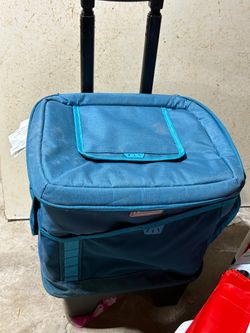 Coleman cooler on wheels