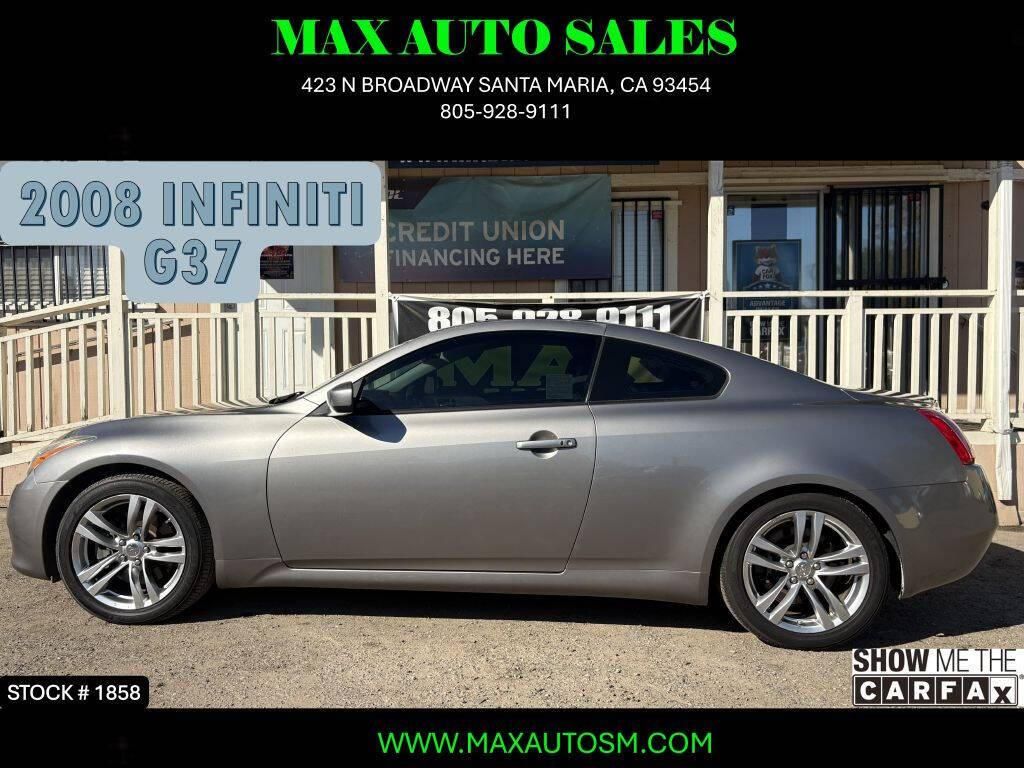 2008 INFINITI G37