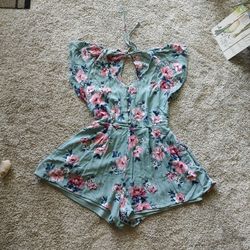 Floral Romper 