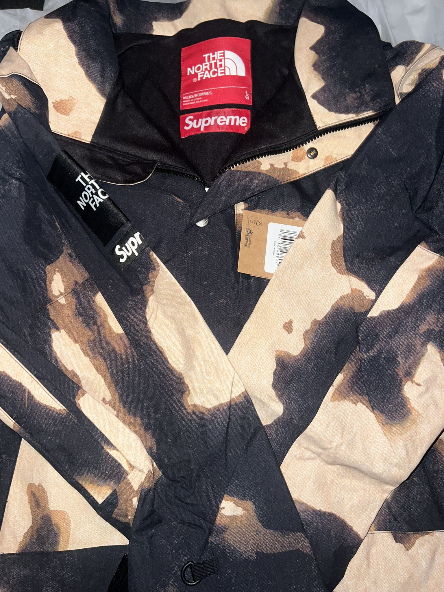 Supreme xThe North Face Bleached Jacket 