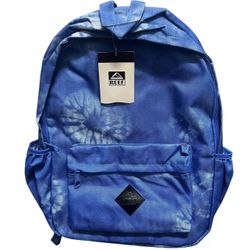 Brand New Reef Beach Backpack Ocean Blue 2 Bottle Pockets