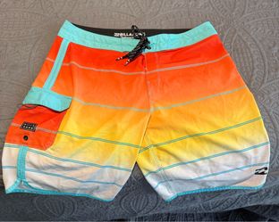 4 Name Brand Mens Swim Trunks