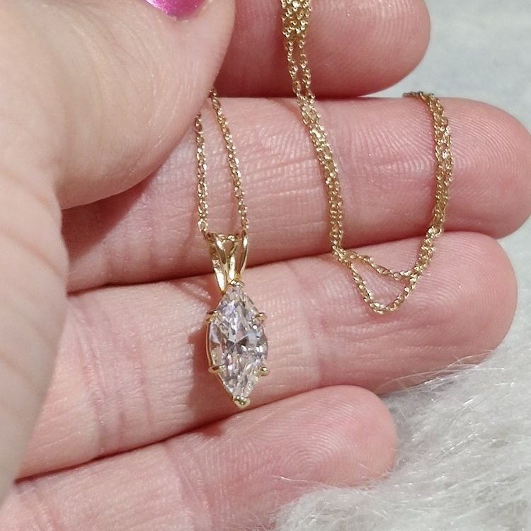 Breathtaking Necklace in 14k Yellow Gold