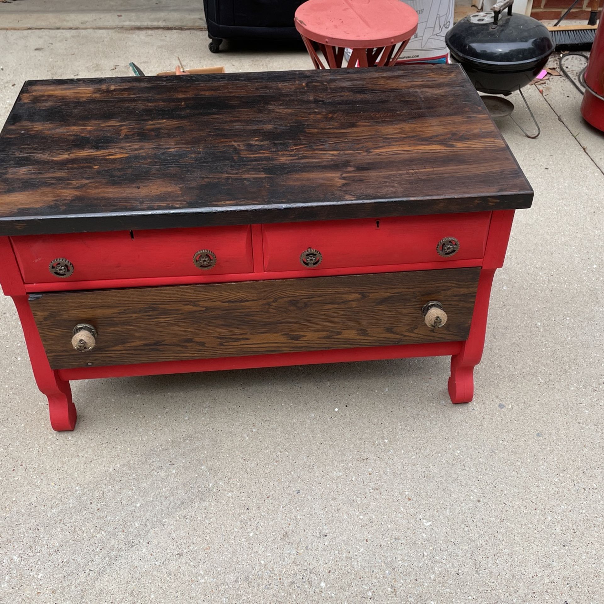 Antique Refinished Dresser