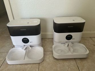 Double Automatic Cat Feeders