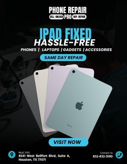 iPad Repair – Hassle-Free & Same Day in Houston