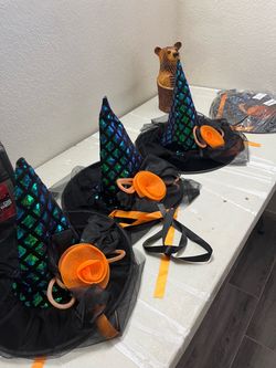 Halloween witch hats