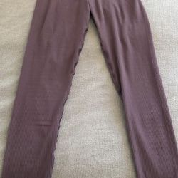 Aerie purple Leggings ribbed