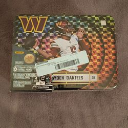 Jayden Daniels 2025 Panini Revolution Trading Cards Lunch Box
