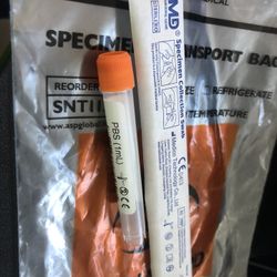 Specimen Collection Swabs with Transport Tube | Sealed | 400–500 Units  | Bundle Pricing Available 