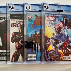 4 CGC Comic Books Key Issues 1st America Chavez , Nova Sam And More