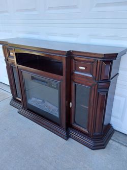 Electric Fireplace TV Stand Console