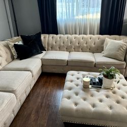 7 - Piece Upholstered Sectional