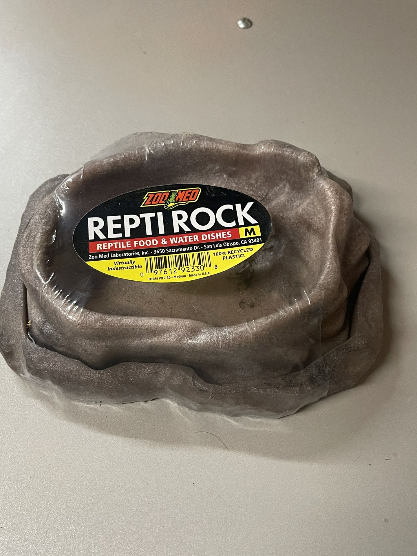Zoo-Med Repti Rock Reptile Food And Water Dishes