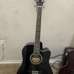 Acoustic And Electric Guitars 