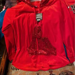 Red Hoodie Size 11/12
