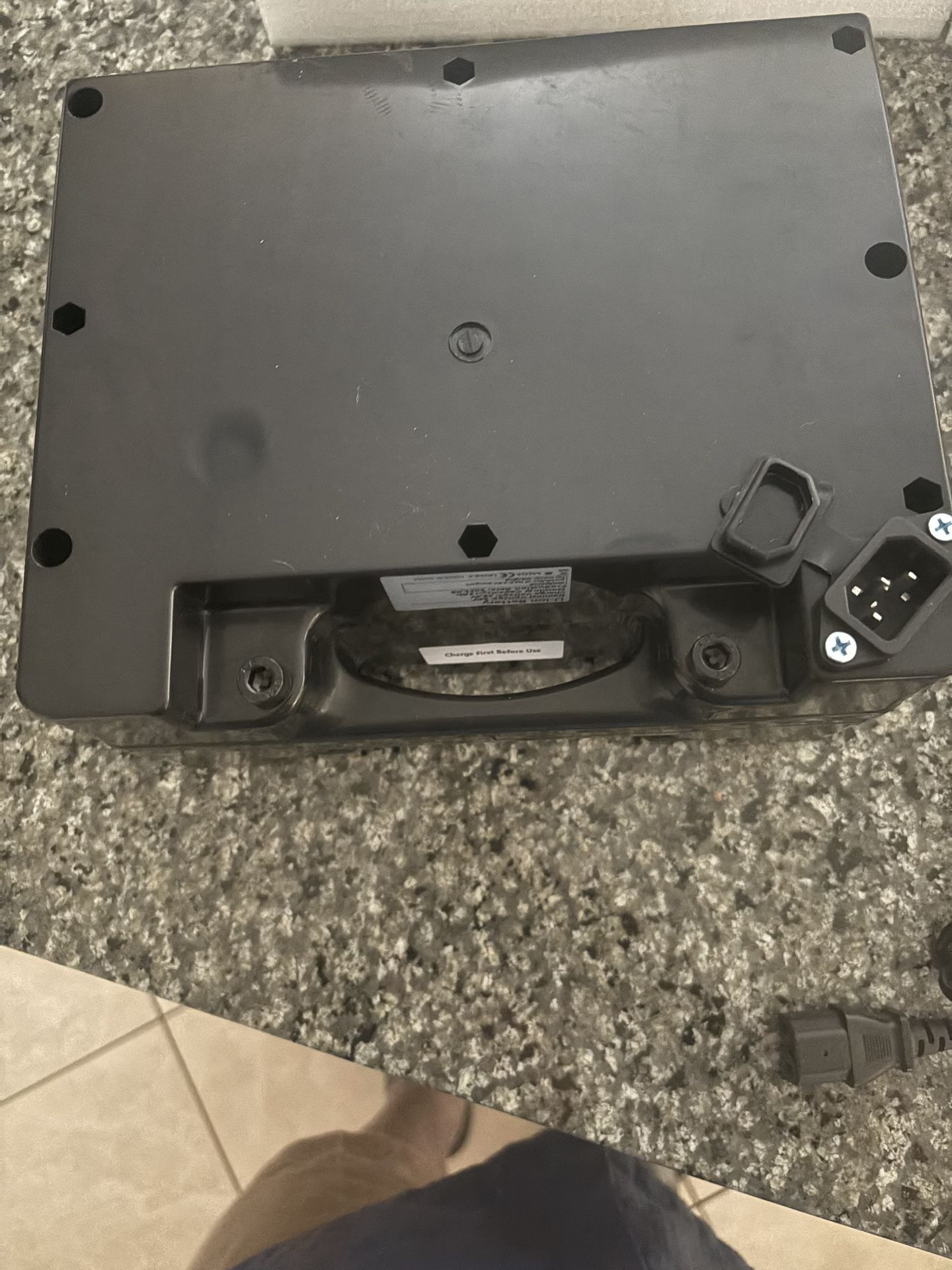 Wheel Chair Battery With Charger