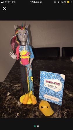 Monster high doll, Neighthan Rot