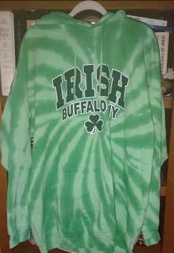 Buffalo Irish Tie Dye Hoodie 2XL