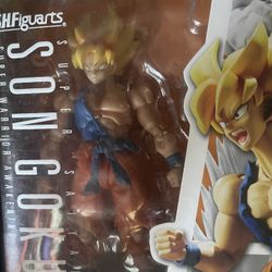 Shf Super Saiyan Goku Awakening 