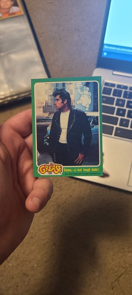 Danny 1978 Topps Grease Card