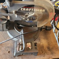 Craftsman, miter saw.