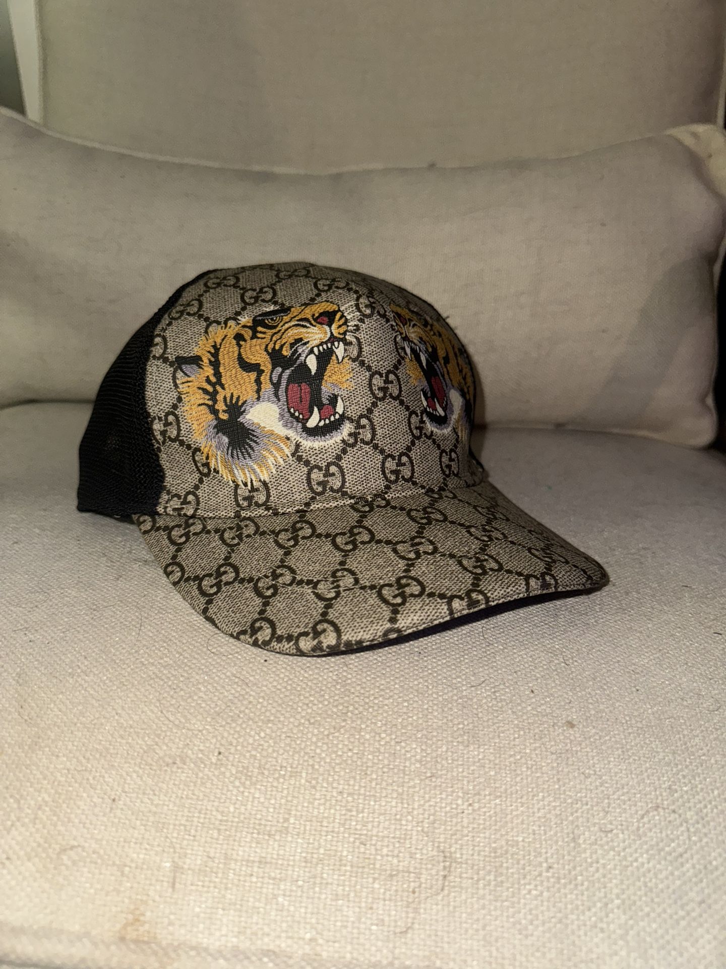 Gucci Monogram/Tiger Cap – Used, but very Clean