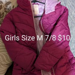Girls Coat Size 7/8